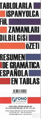 Tablolarla İspanyolca Fiil Zamanları Dilbilgisi Özeti